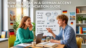 How to Speak in a German Accent