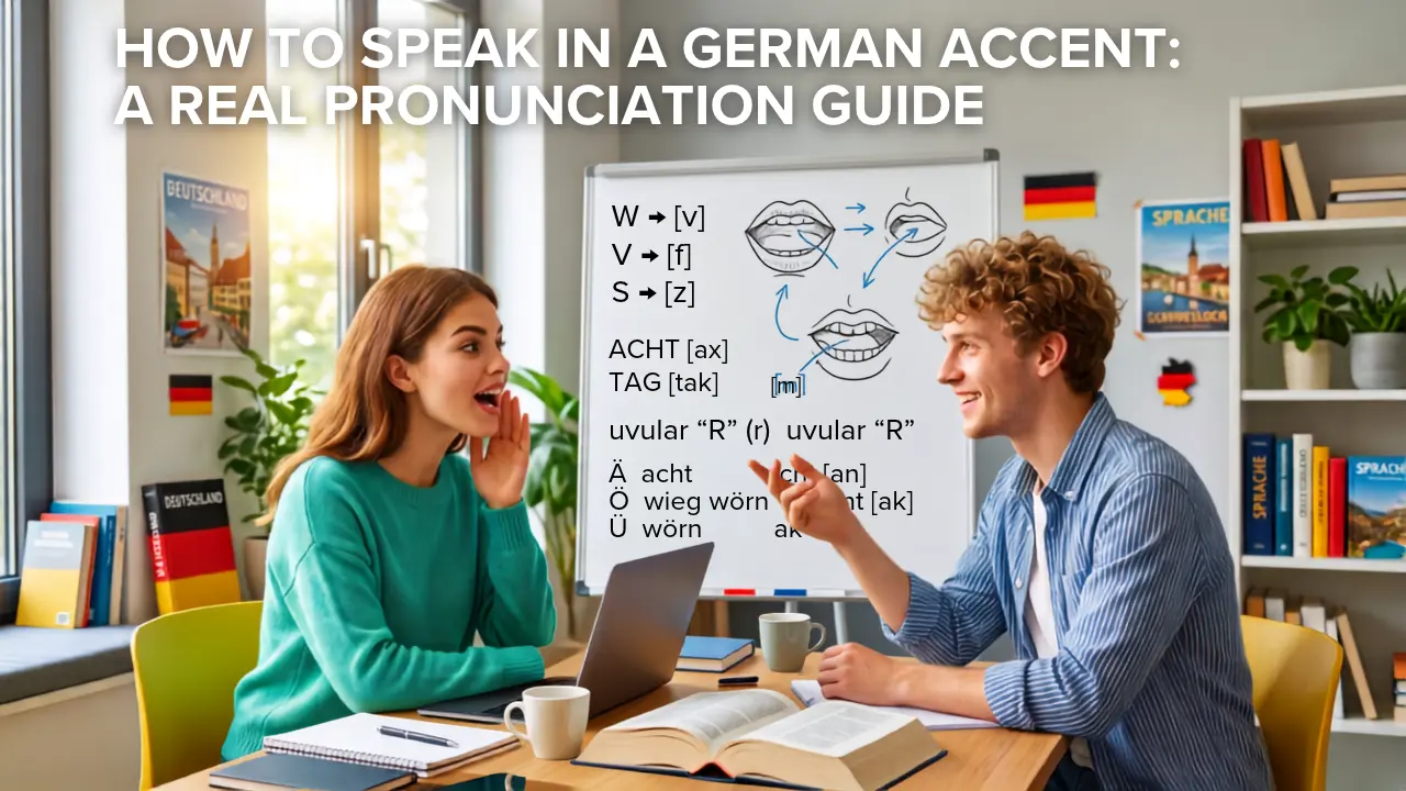 How to Speak in a German Accent